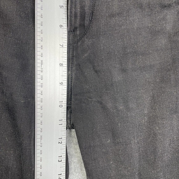 Levi's High Rise Skinny Jeans Women's Size 27 Black Denim Dark Wash Grunge - Picture 6 of 12